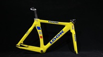 LOOK KG 396 track frame yellow photo