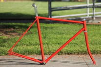 Unknown Red Orange Lugged Track photo