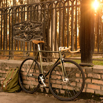Verdoro Green Columbus Aelle custom bike photo