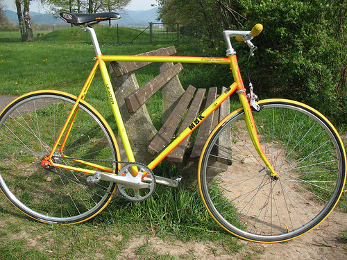 French MBK Leader Fixie Pedal Room