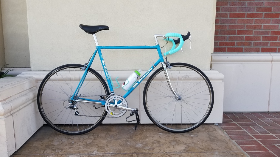 1986 Bianchi Vittoria Pedal Room