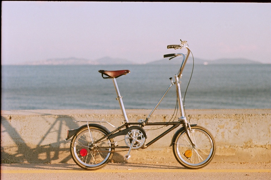 1987 Dahon III Folding Bike Pedal Room