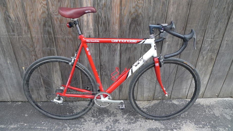 1990 cannondale SR600 criterium Pedal Room