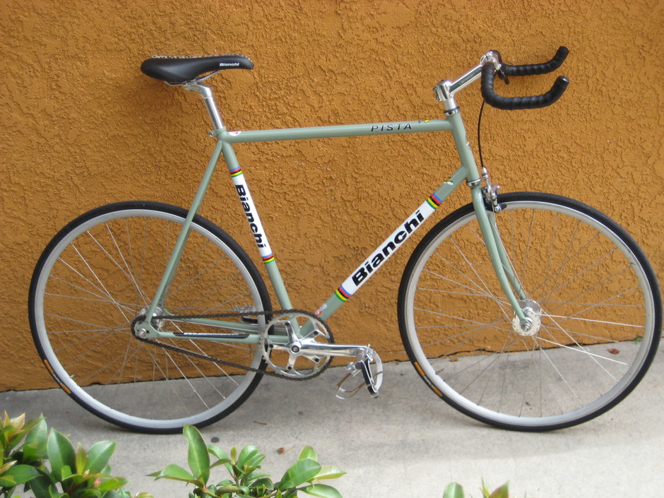 Bianchi pista cheap gang green