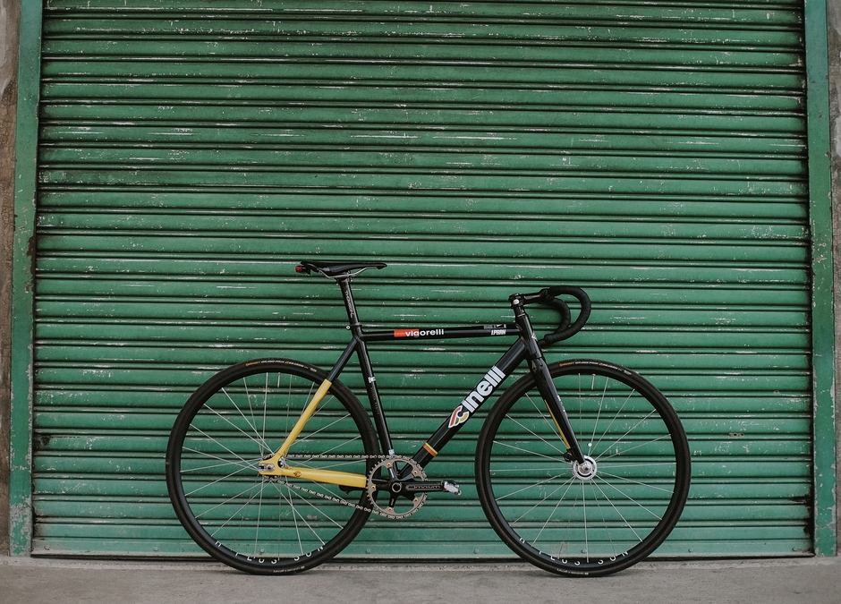 Cinelli vigorelli black is black best sale