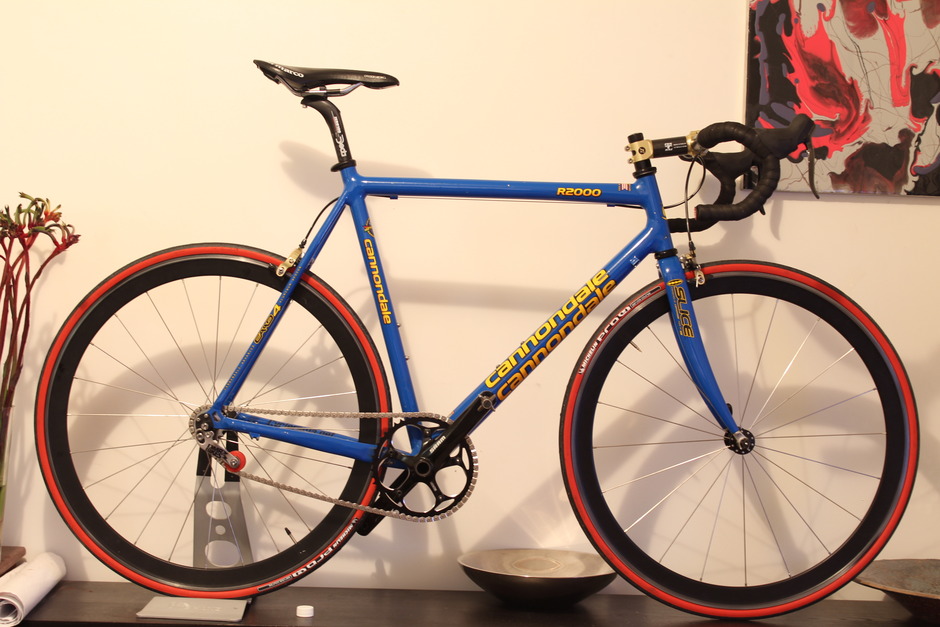 cannondale single speed road bike