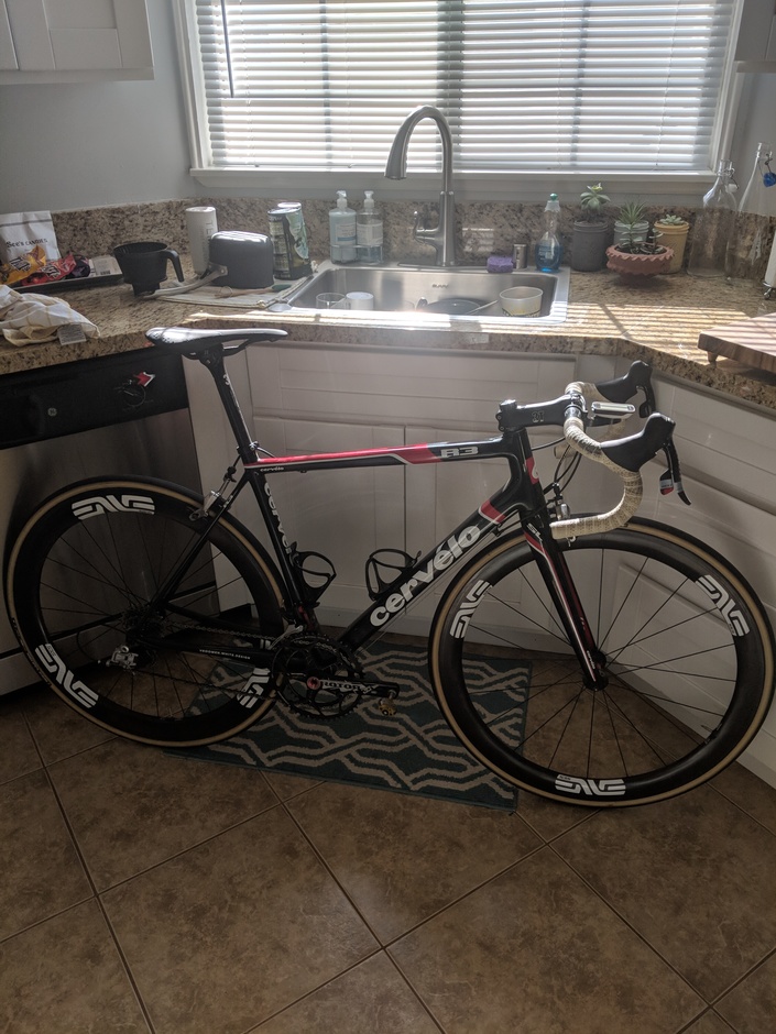 Cervelo R3 Team Pedal Room