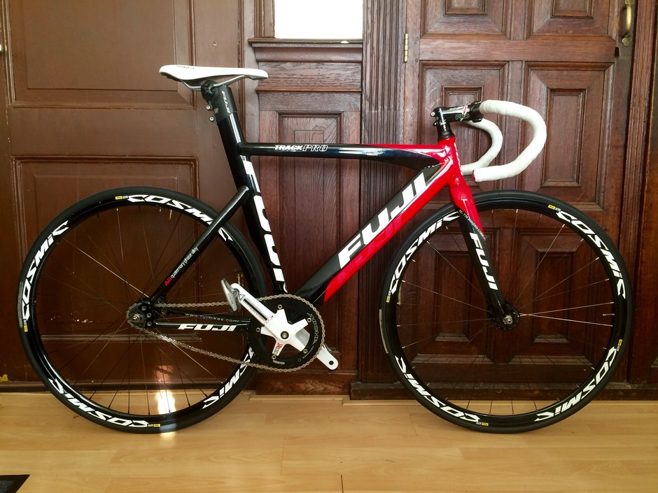 red fuji road bike