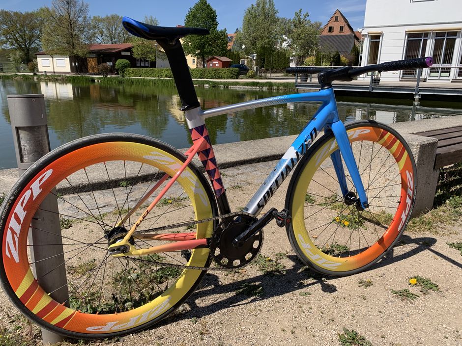 Specialized Allez Track Red - Pedal Room