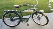 1953 Schwinn Hornet Green photo