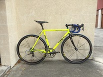 1991 Trek 90's lime green splatter photo