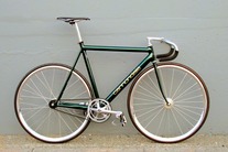 1993 Cannondale Track, Custom Green