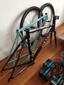 1995 Bianchi Titanium Mega Tube