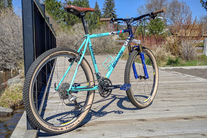 2002 Bianchi Grizzly - Team Celeste photo