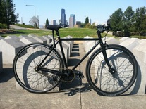 Another Murdered Out Surly Steamroller photo