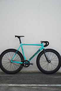 Bianchi D2 super pista 125th anniversary photo