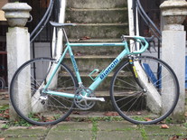 Bianchi Megaset titanium x Record TI photo