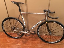 Bianchi Pista chrome photo