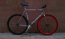 Bianchi pista chrome photo