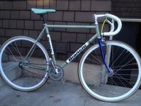 Bianchi Pista steel frame