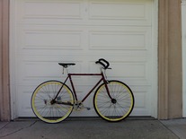 Boyfriend's Miyata Conversion