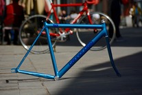 Cannondale 1993 track blue frame photo