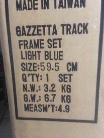 Cinelli Gazetta frame