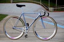 Cinelli Laser Pista, Blue photo