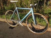 Cinelli Mash custom Laser blue azzuro