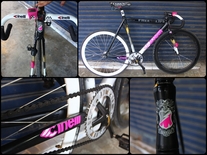 Cinelli MASH Histogram in custom Pink! photo