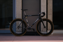 Cinelli Vigorelli Steel black night photo