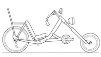 2010 Concept Recumbent Chopper