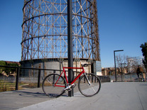 Custom RED BikeMielec 55cm photo