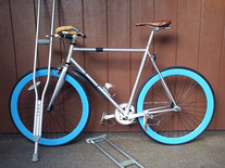 Custom Silver State Bicycle 59cm