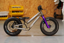 Custom steel balancebike for my Kid
