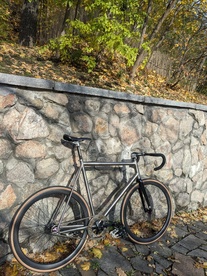 Custom titanium track
