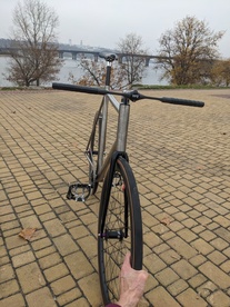 Custom titanium track