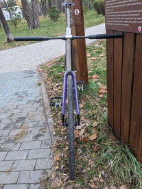 Custom titanium track