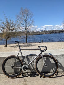 Custom titanium track