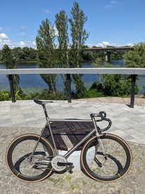 Custom titanium track