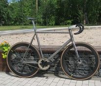 Custom titanium track