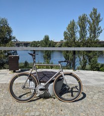 Custom titanium track