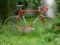 Flandria 1978 Marc Demeyer training bike photo