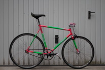 French pursuit track bike