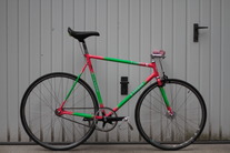 French pursuit track bike photo