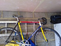 Gazelle TVM Track old bike