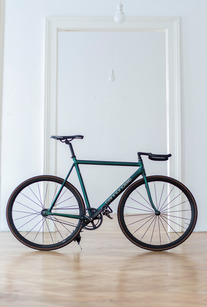 Green Cannondale Track 93