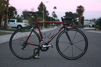 Kinda-sorta 1x Shimergo Cannondale CAAD2