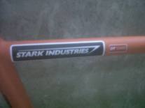 Maldea x Starks Industries Track Bike