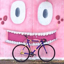 Mielec "Violet & Yellow" bike photo